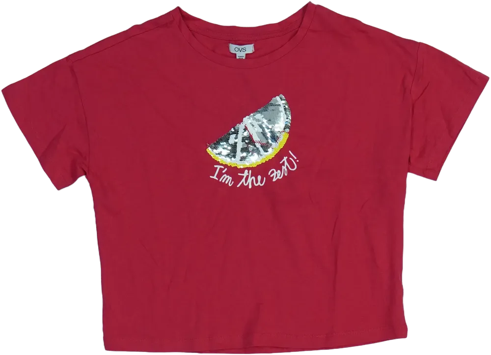 Piros OVS Póló EU 146 / UK 11 év / US 12 év/L