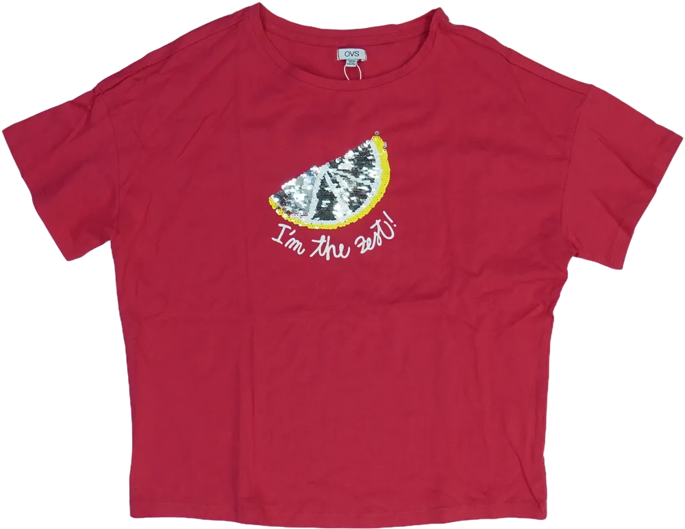 Piros OVS Póló EU 170 / UK 15 év / US XL