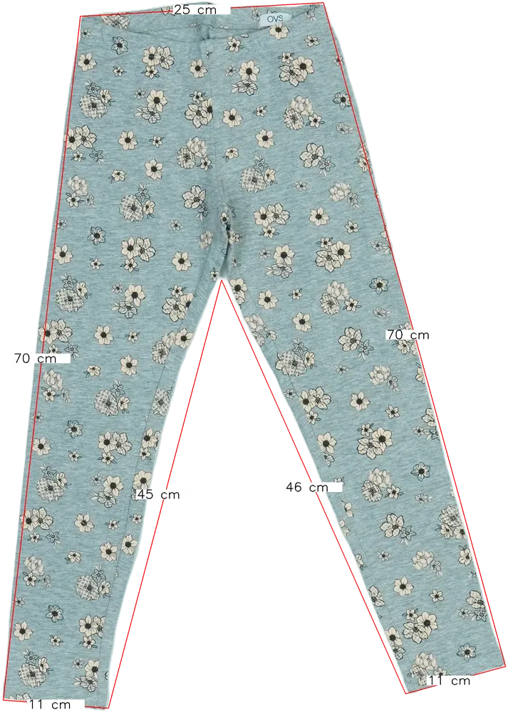 Szürke OVS Leggings EU 134 / UK 9 év / US 9 év/L