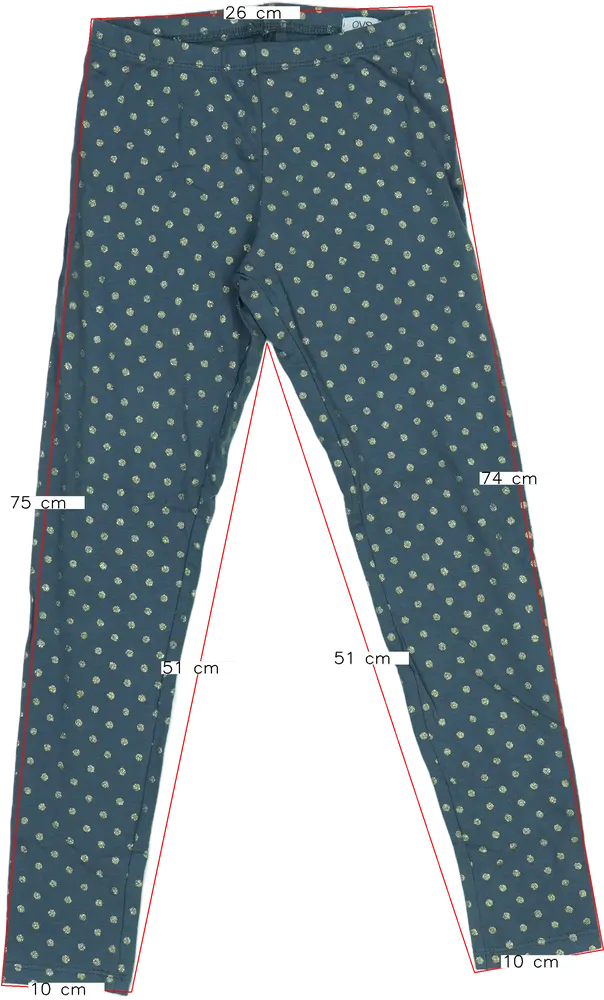 Fehér OVS Leggings EU 140 / UK 10 év / US 10 év/L