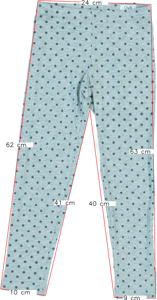 Szürke OVS Leggings EU 122 / UK 7 év / US 7 év/M