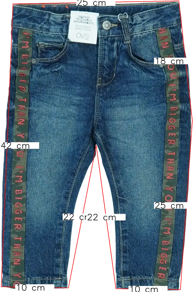 Kék OVS - Fagottino Farmernadrág EU 74 / UK 6-9 hónap / US 6-9 hónap