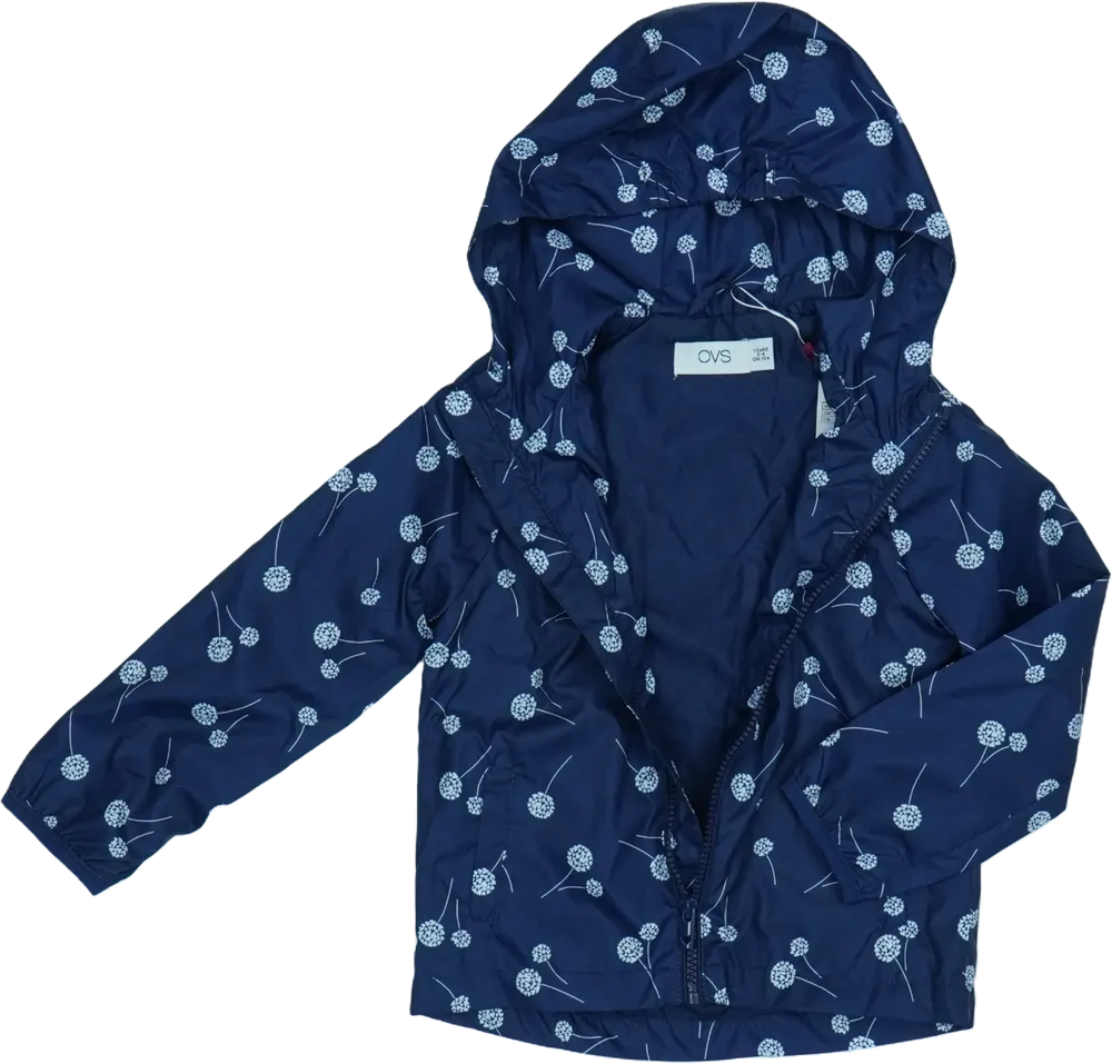 Kék OVS Széldzseki EU 104 / UK 4 év / US 4T/XS