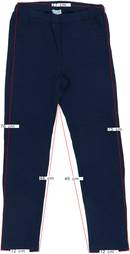 Kék OVS Melegítőnadrág EU 128 / UK 8 év / US 8 év/M