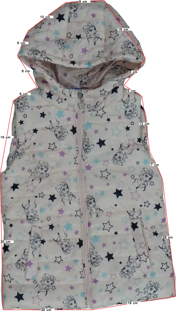 Rózsaszín Disney Mellény EU 134 / UK 9 év / US 9 év/L