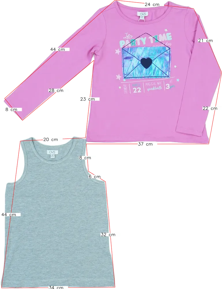 Többszínű OVS 2 részes szett - Felsőruházat és nadrág EU 116 / UK 6 év / US 6 év/S