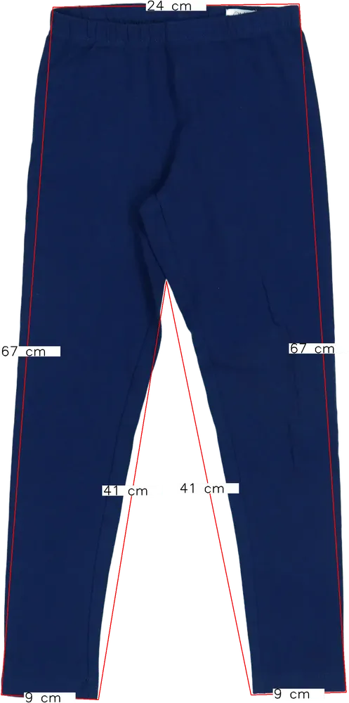 Kék OVS Leggings EU 128 / UK 8 év / US 8 év/M