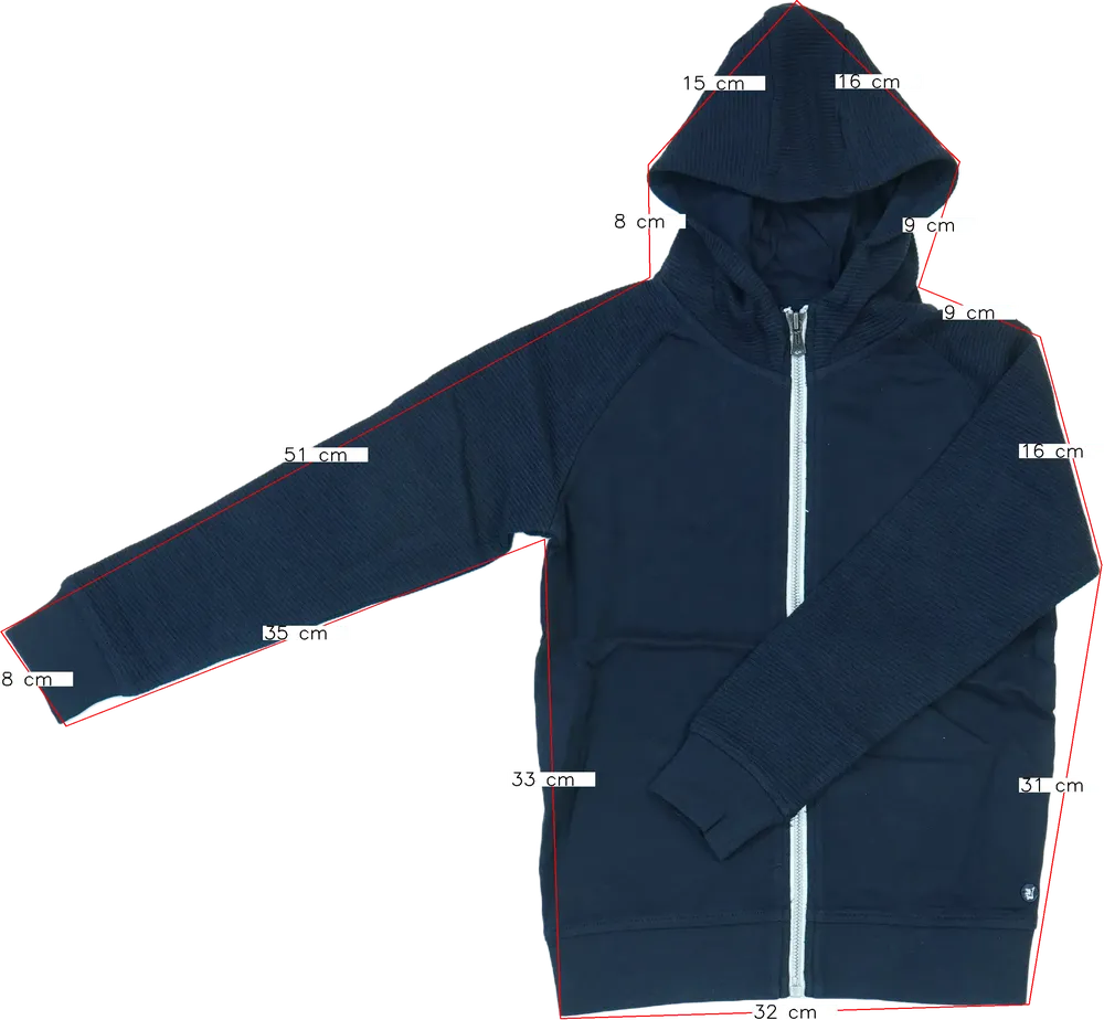 Kék OVS Kapucnis pulóver EU 116 / UK 6 év / US 6 év/S