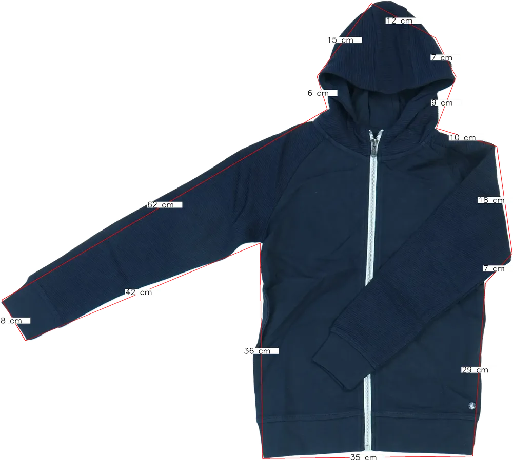 Kék OVS Kapucnis pulóver EU 134 / UK 9 év / US 9 év/L