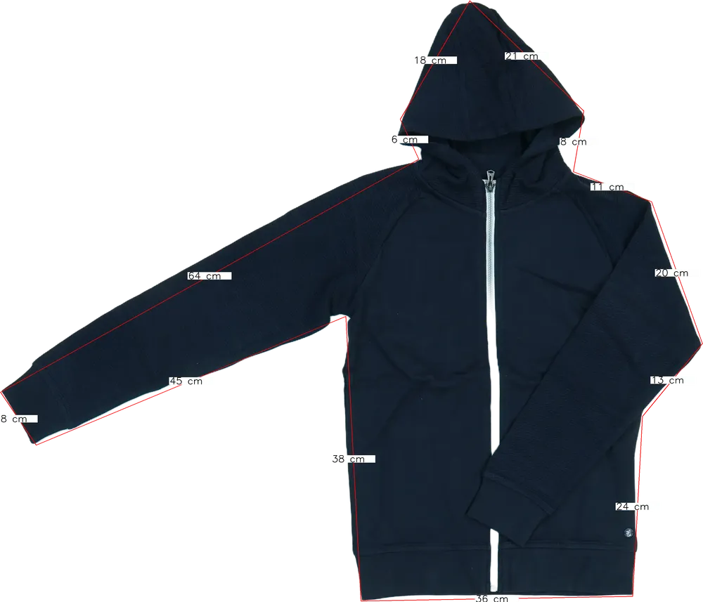 Kék OVS Kapucnis pulóver EU 140 / UK 10 év / US 10 év/L