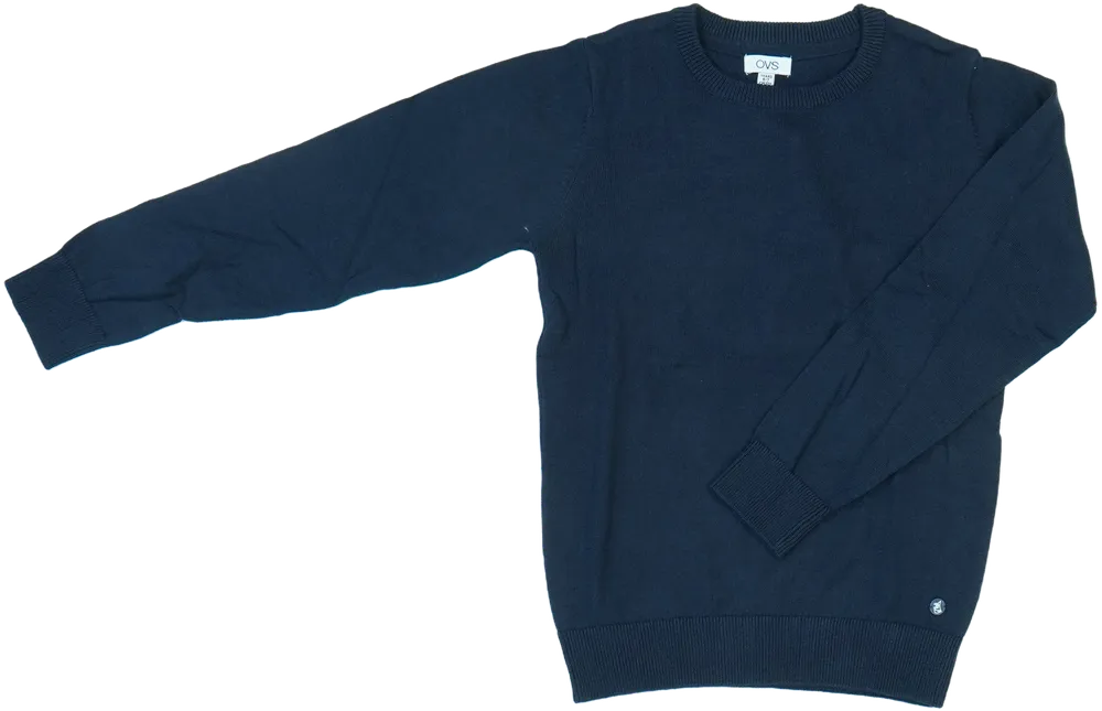 Kék OVS Kötött pulcsi EU 122 / UK 7 év / US 7 év/M