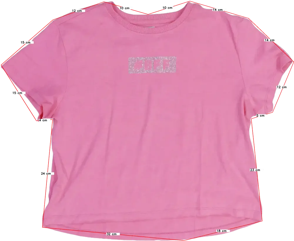 Rózsaszín OVS Póló EU 152 / UK 12 év / US 12 év/L