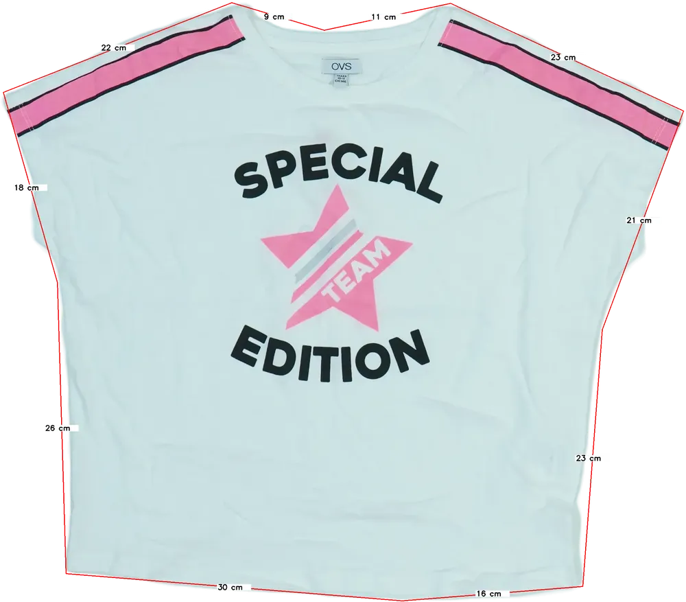 Fehér OVS Póló EU 146 / UK 11 év / US 12 év/L