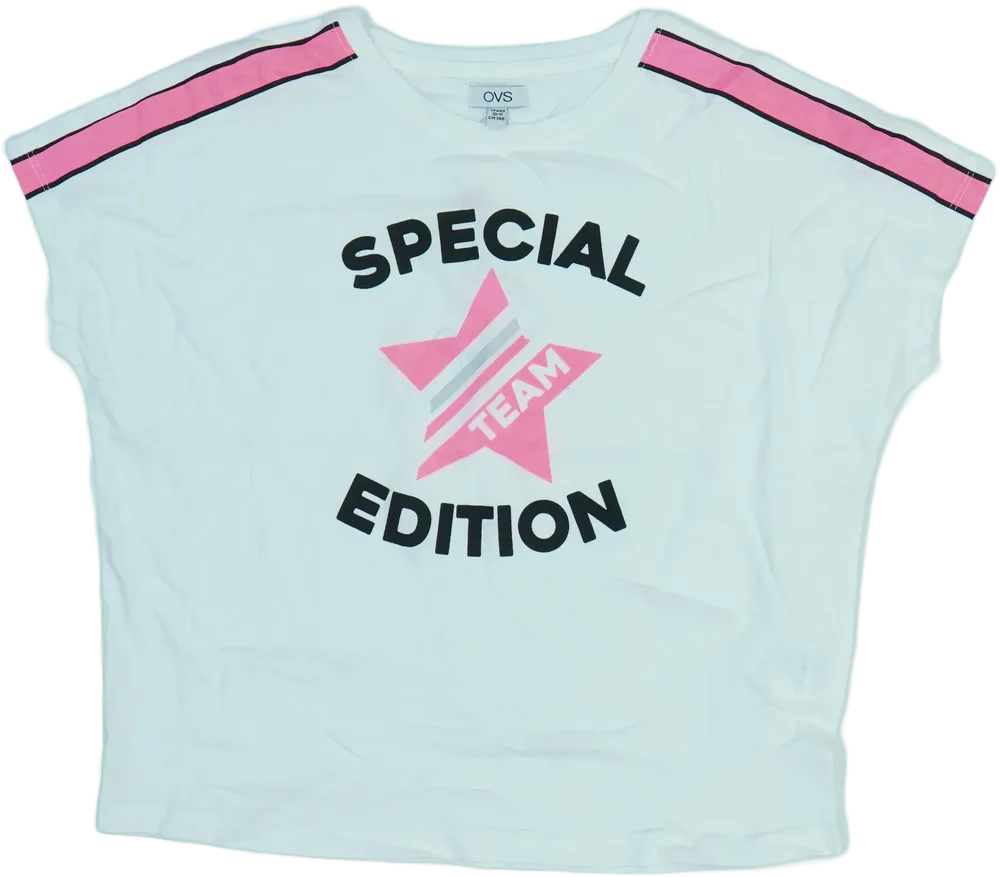 Fehér OVS Póló EU 146 / UK 11 év / US 12 év/L