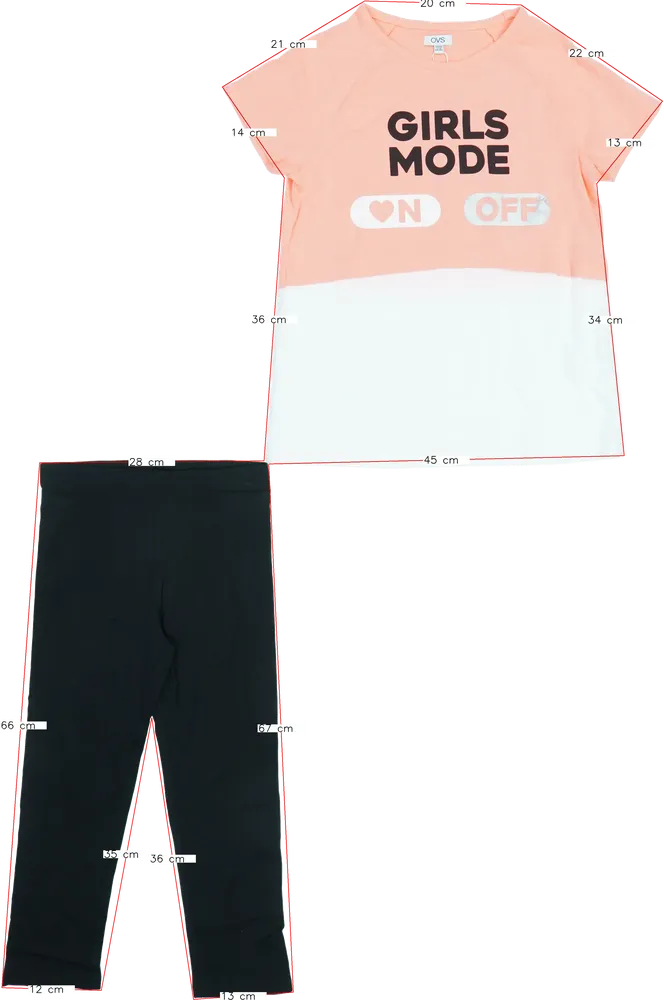 Többszínű Benetton 2 részes szett - Felsőruházat és nadrág EU 152 / UK 12 év / US 12 év/L