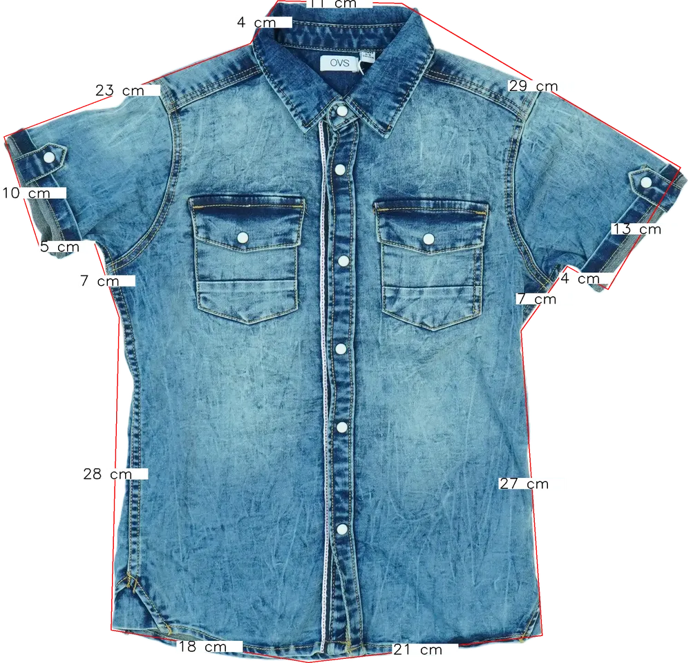 Kék OVS Ing EU 134 / UK 9 év / US 9 év/L