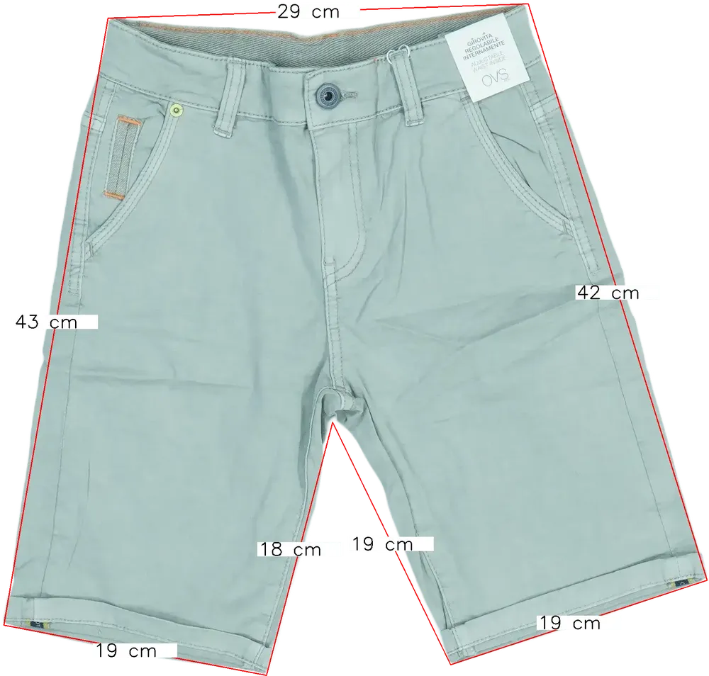 Szürke OVS Rövidnadrág EU 134 / UK 9 év / US 9 év/L