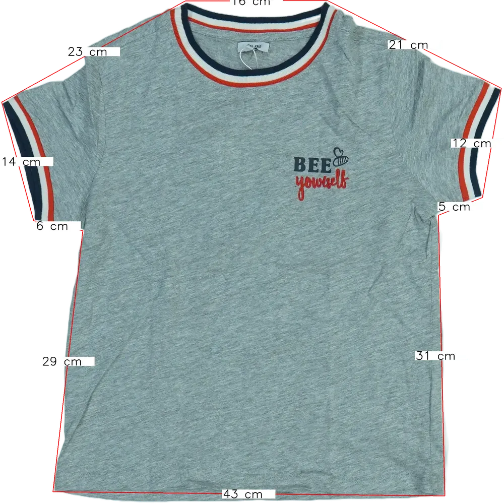 Szürke OVS Póló EU 152 / UK 12 év / US 12 év/L