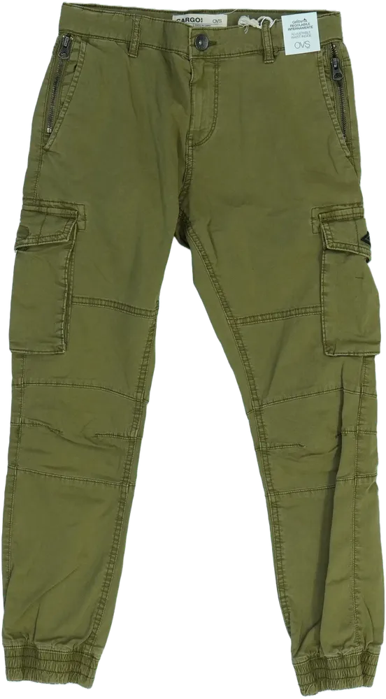 Zöld OVS Hosszúnadrág EU 146 / UK 11 év / US 12 év/L