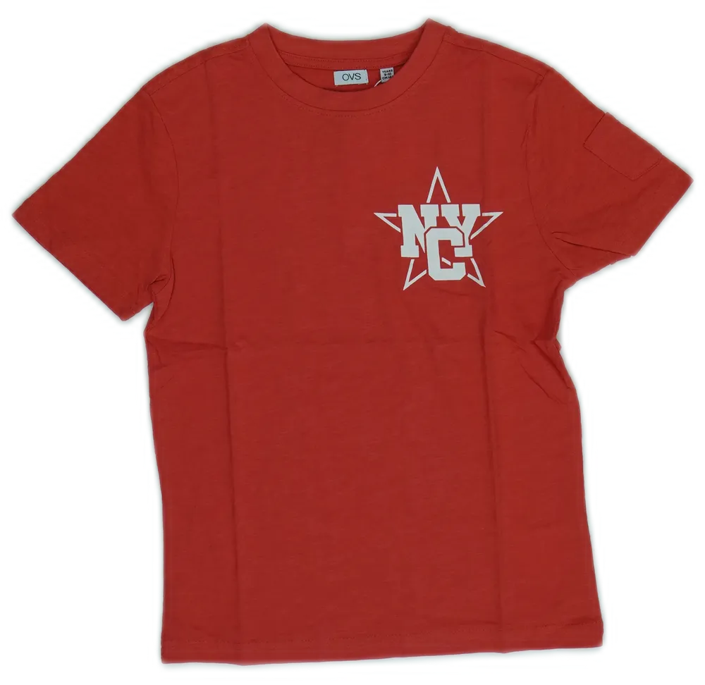 Piros OVS Póló EU 164 / UK 14 év / US 14 év/XL