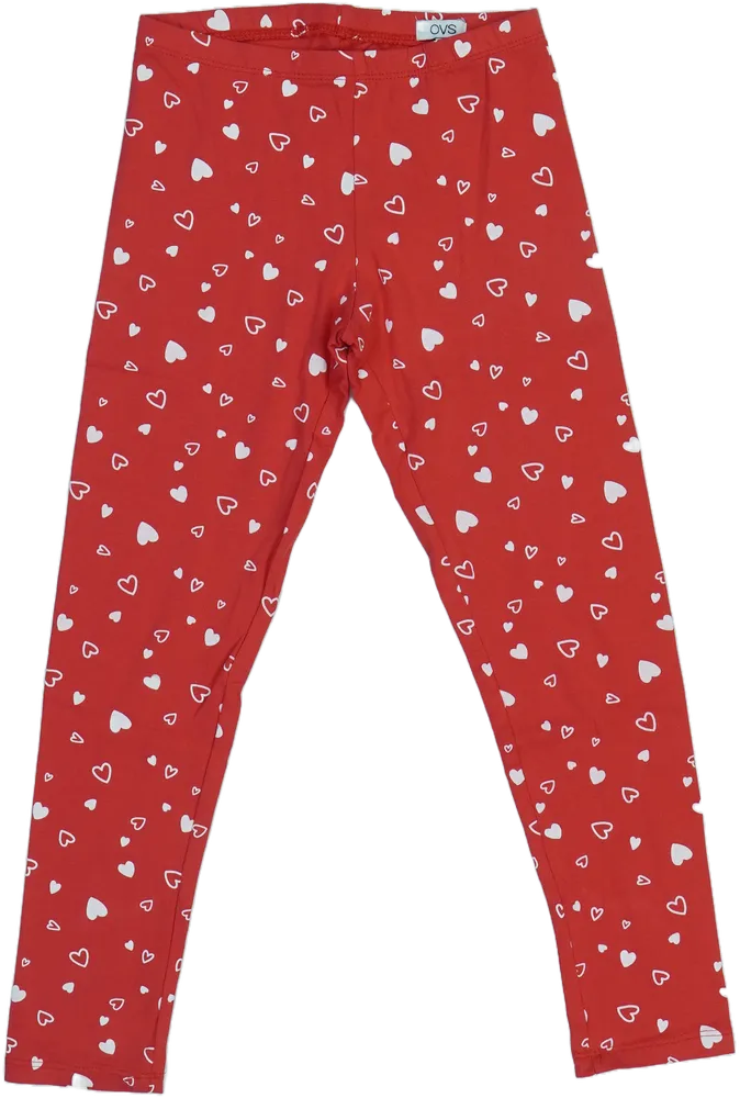 Piros OVS Leggings EU 134 / UK 9 év / US 9 év/L