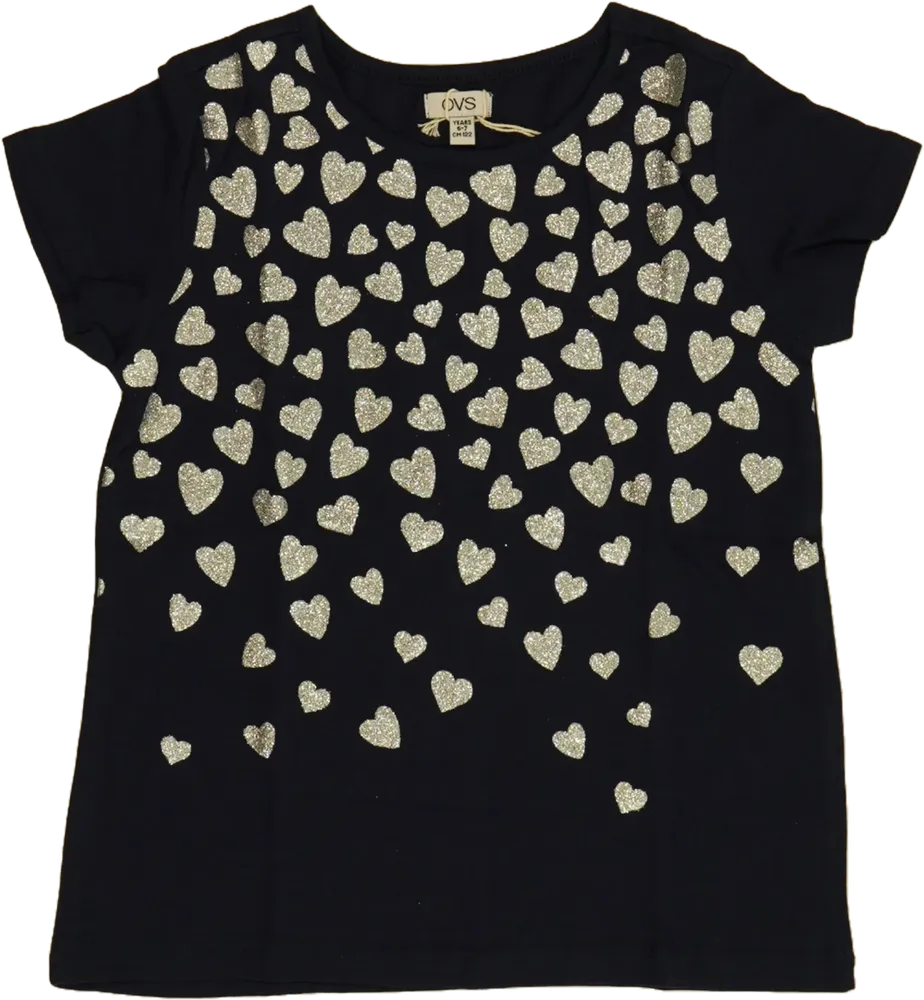 Kék OVS Póló EU 122 / UK 7 év / US 7 év/M