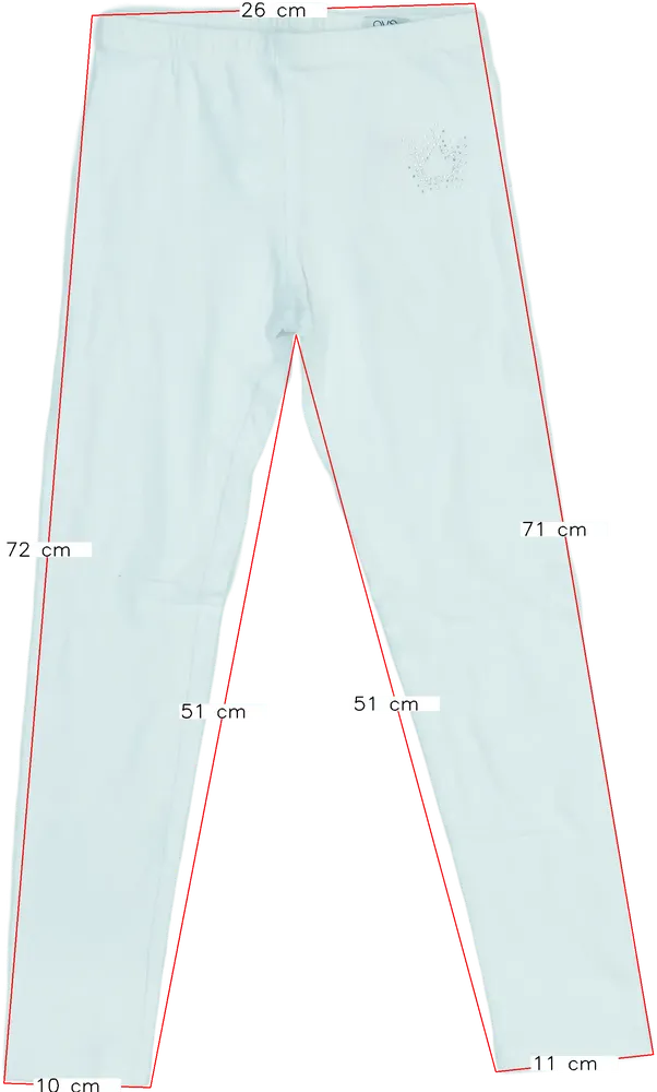 Fehér OVS Leggings EU 134 / UK 9 év / US 9 év/L