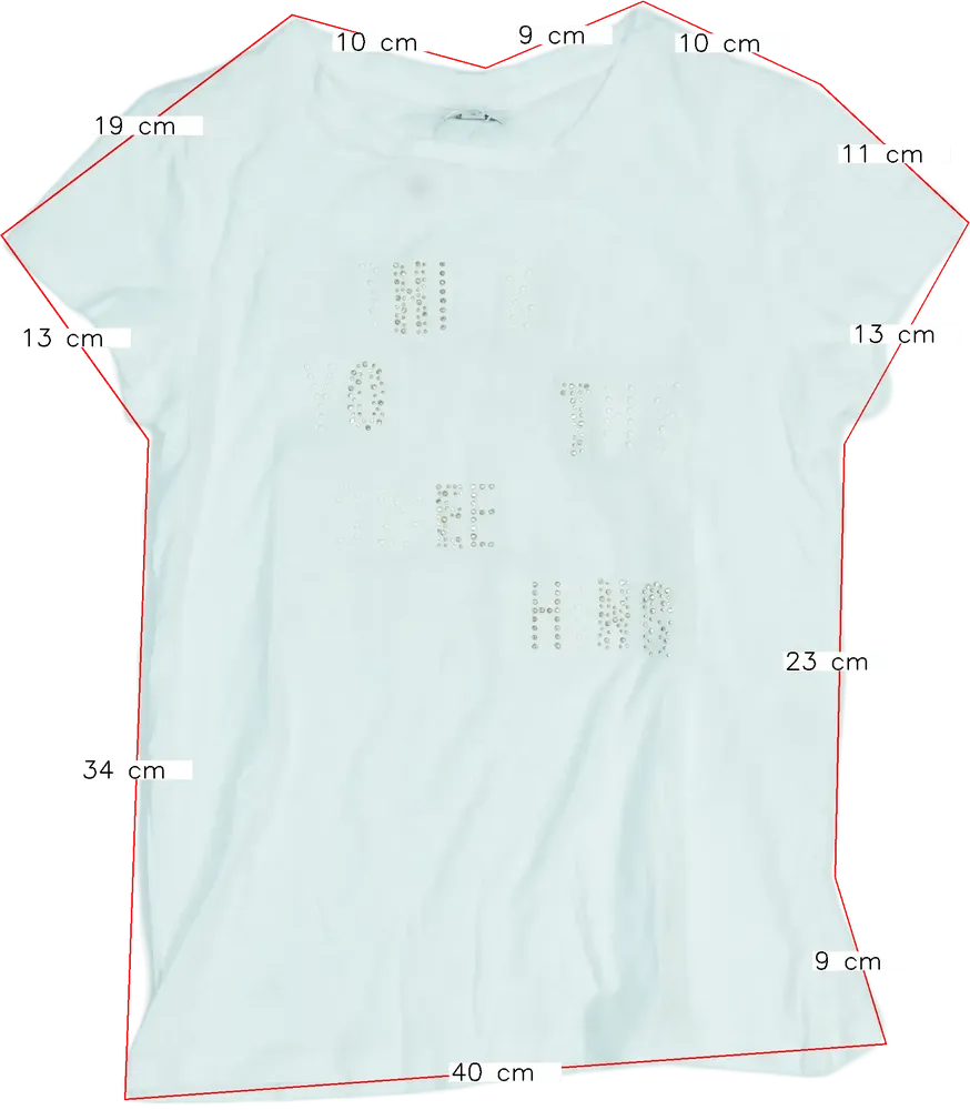 Fehér OVS Póló EU 146 / UK 11 év / US 12 év/L