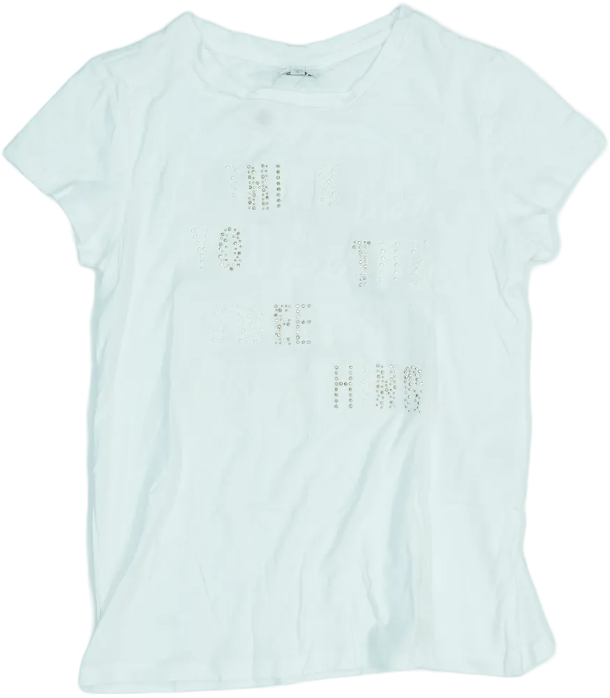 Fehér OVS Póló EU 146 / UK 11 év / US 12 év/L