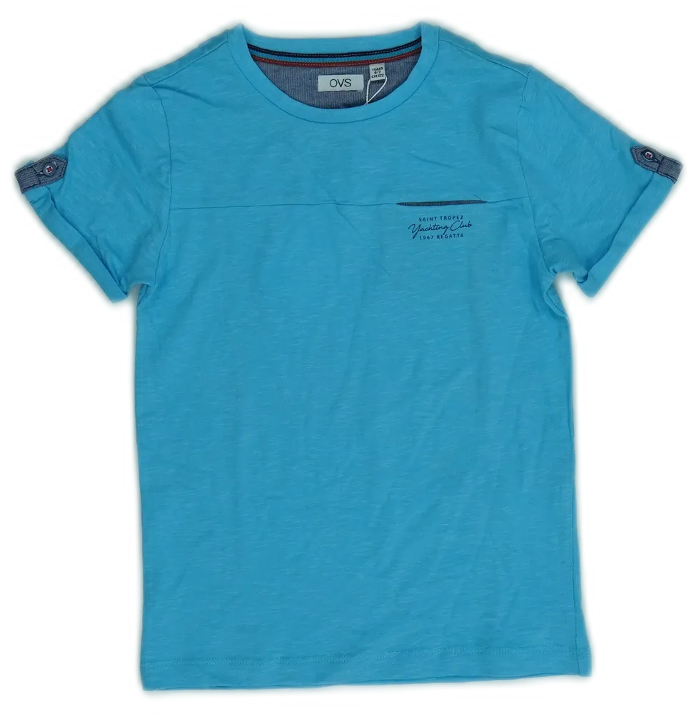 Kék OVS Póló EU 122 / UK 7 év / US 7 év/M