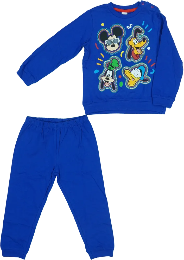 Kék Disney 2 részes szett - Felsőruházat és nadrág EU 98 / UK 3 év / US 3T