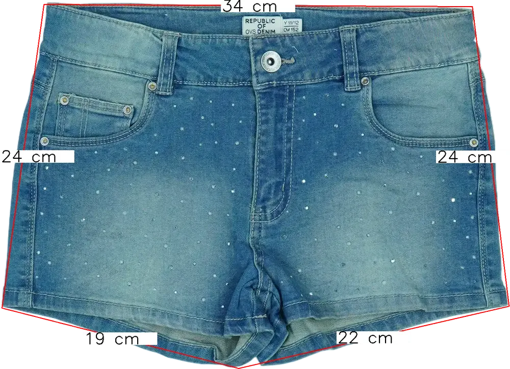 Kék OVS Rövidnadrág EU 152 / UK 12 év / US 12 év/L