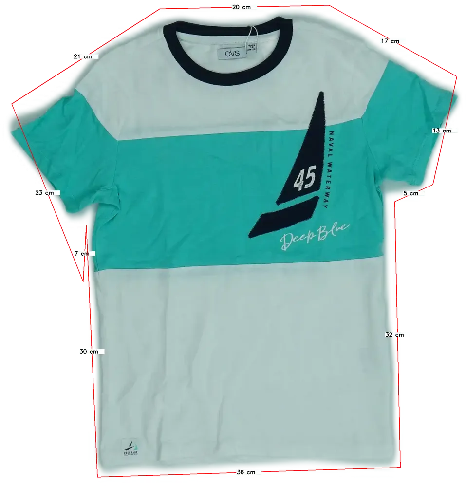 Többszínű OVS Póló EU 128 / UK 8 év / US 8 év/M