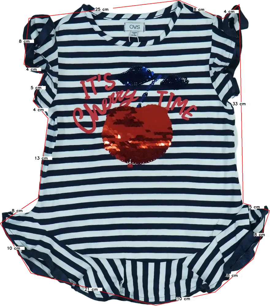 Fehér OVS Tunika EU 128 / UK 8 év / US 8 év/M