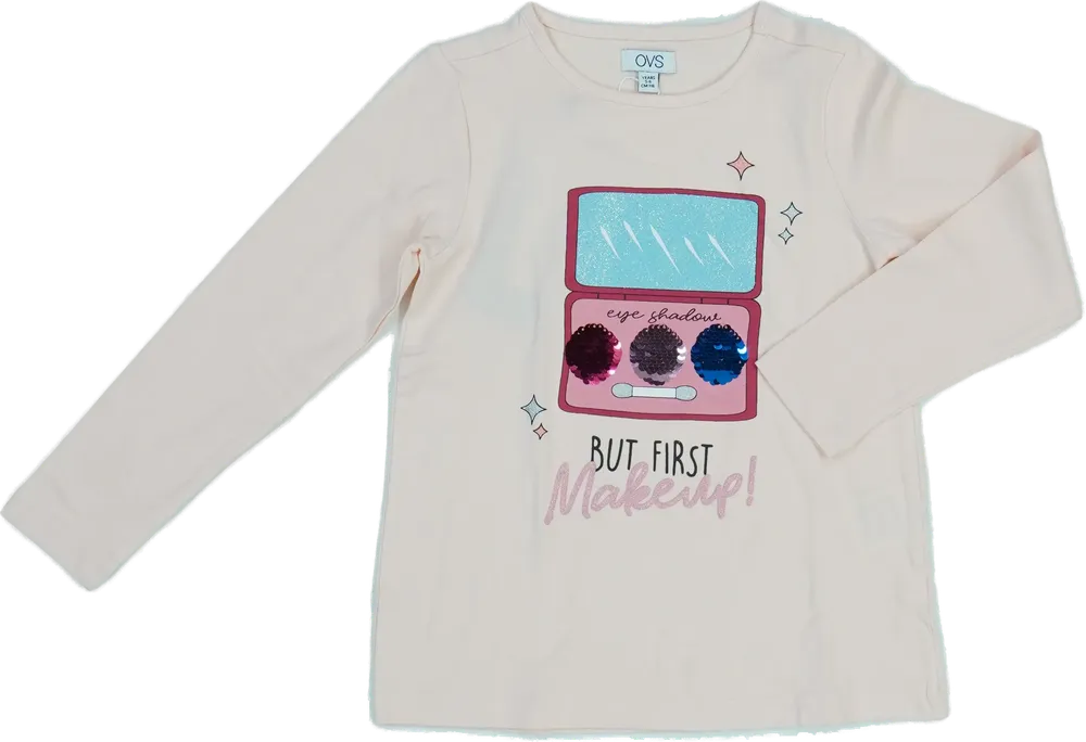 Rózsaszín OVS Hosszú ujjú felső EU 116 / UK 6 év / US 6 év/S