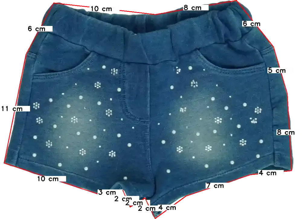 Kék OVS - Fagottino Rövidnadrág EU 74 / UK 6-9 hónap / US 6-9 hónap