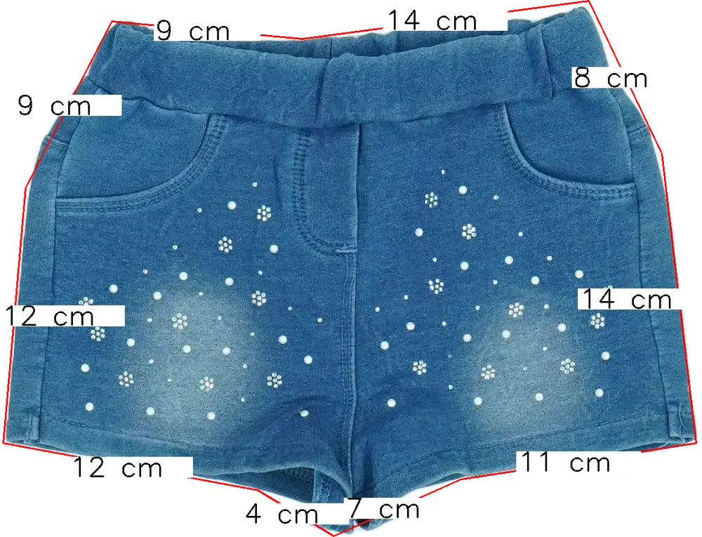 Kék OVS - Fagottino Rövidnadrág EU 92 / UK 2 év / US 2T