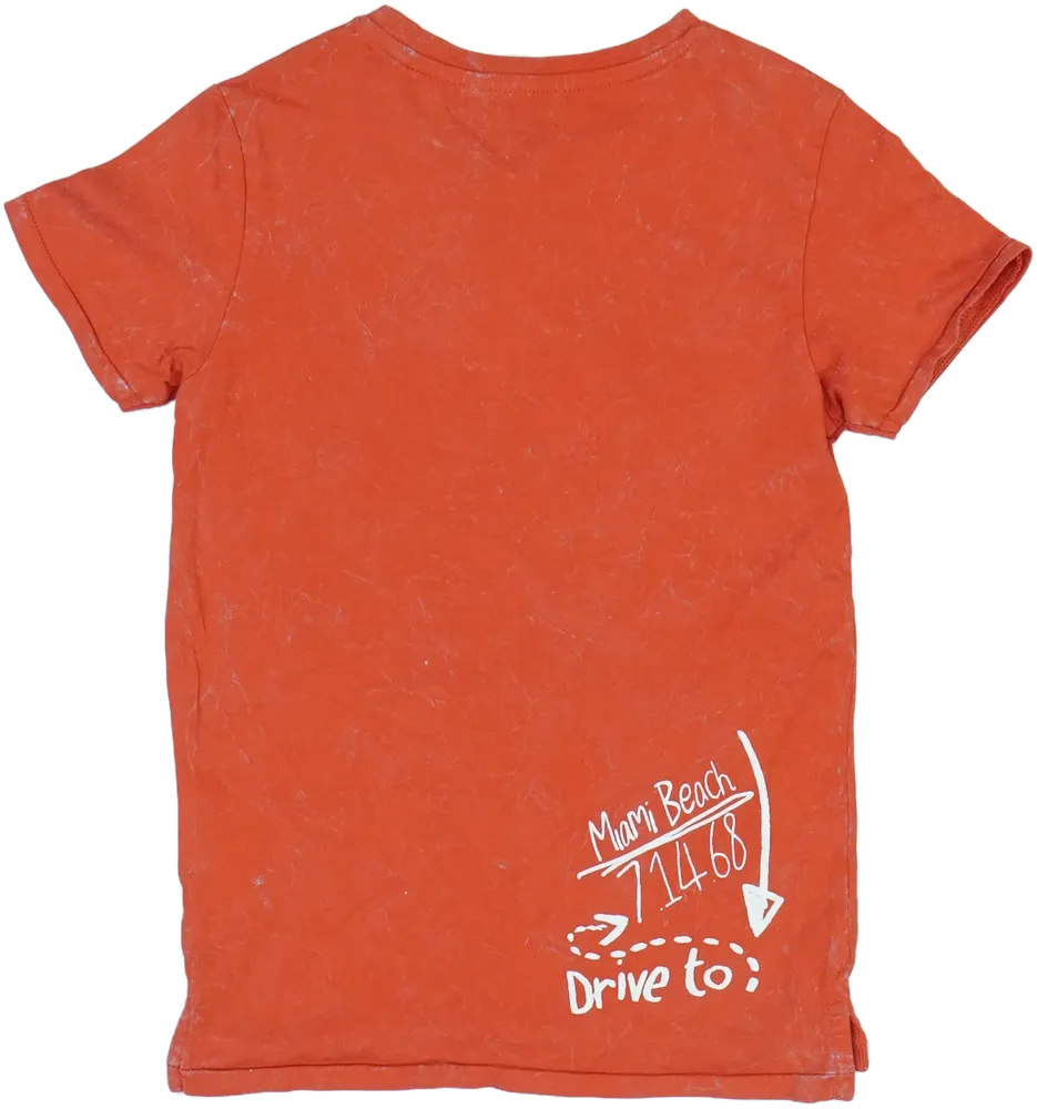 Piros OVS Póló EU 116 / UK 6 év / US 6 év/S