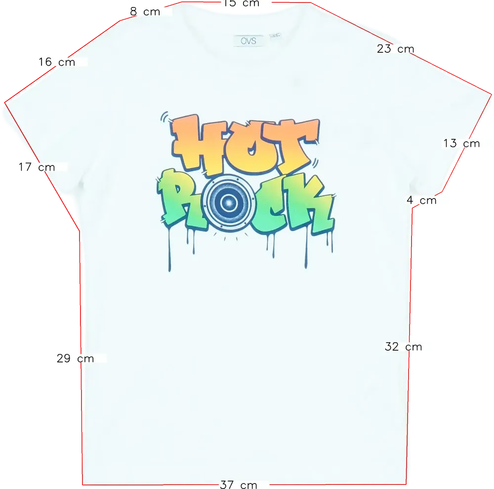 Fehér OVS Póló EU 134 / UK 9 év / US 9 év/L