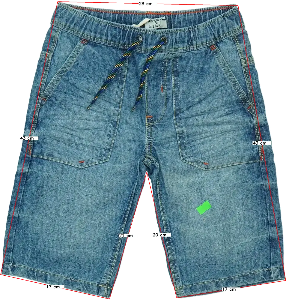 Kék OVS Rövidnadrág EU 122 / UK 7 év / US 7 év/M