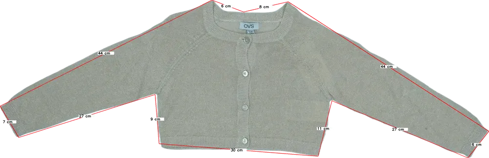 Arany OVS Bolero EU 104 / UK 4 év / US 4T/XS