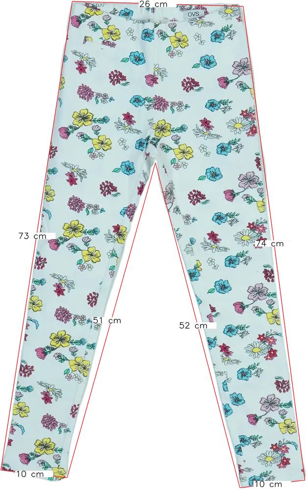 Fehér OVS Leggings EU 134 / UK 9 év / US 9 év/L