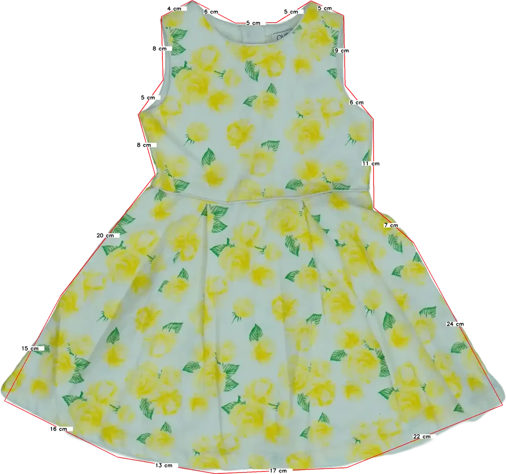 Többszínű OVS Ruha EU 122 / UK 7 év / US 7 év/M