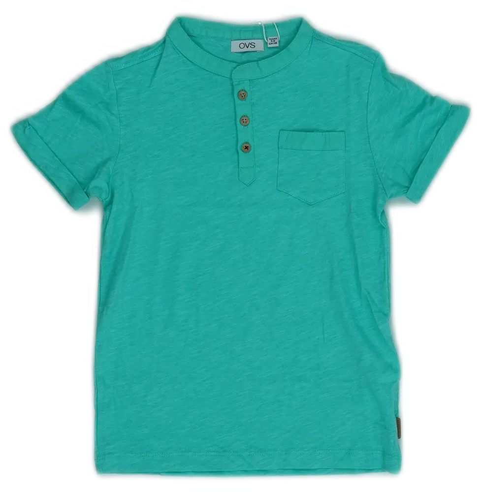 Zöld OVS Galléros póló EU 116 / UK 6 év / US 6 év/S