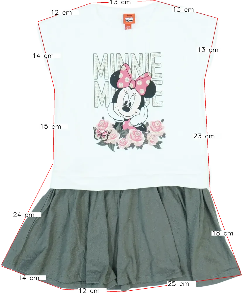 Többszínű Disney Ruha EU 110 / UK 5 év / US 5 év/XS