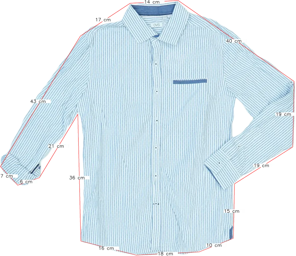 Kék OVS Ing EU 158 / UK 13 év / US 14 év/XL