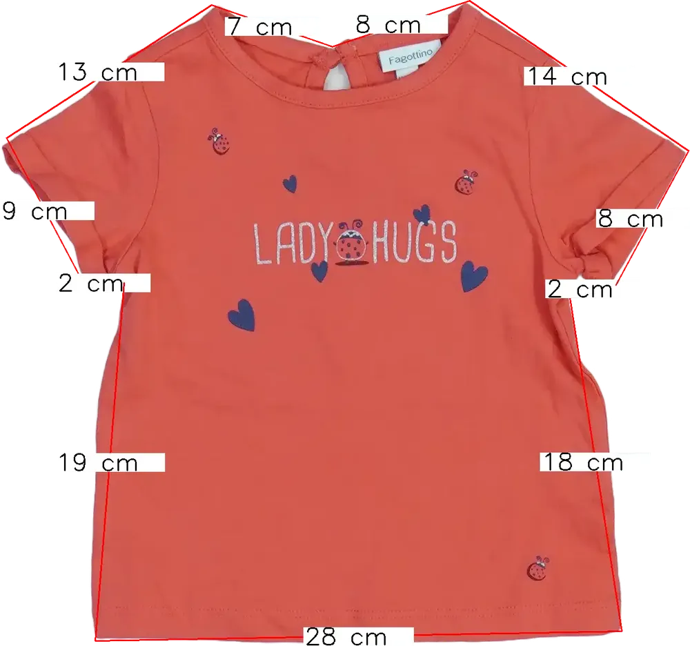 Rózsaszín OVS - Fagottino Póló EU 86 / UK 12-18 hónap / US 18 hónap