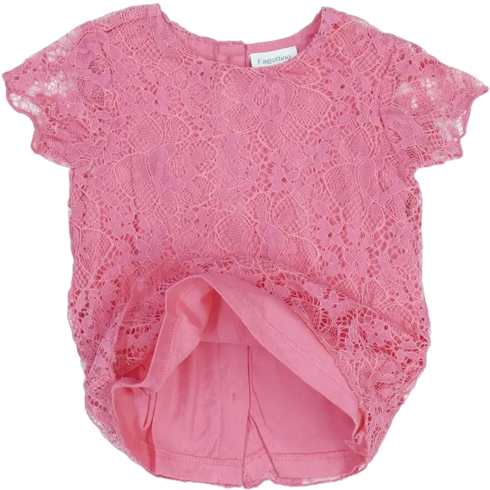 Rózsaszín OVS - Fagottino Póló EU 80 / UK 9-12 hónap / US 12 hónap