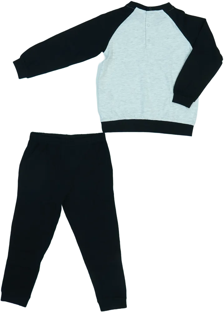 Grey Batman 2-piece set - Top &amp; Bottom EU 98 / UK 3 years / US 3T