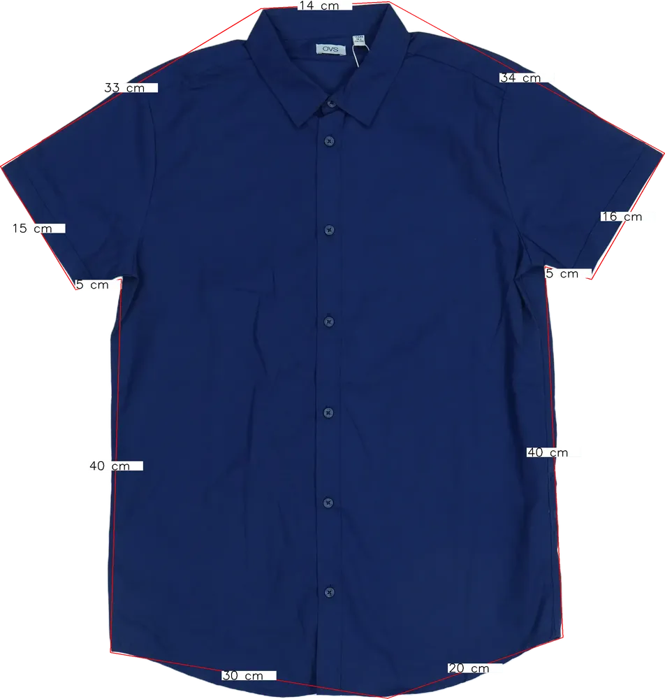 Kék OVS Ing EU 170 / UK 15 év / US XL